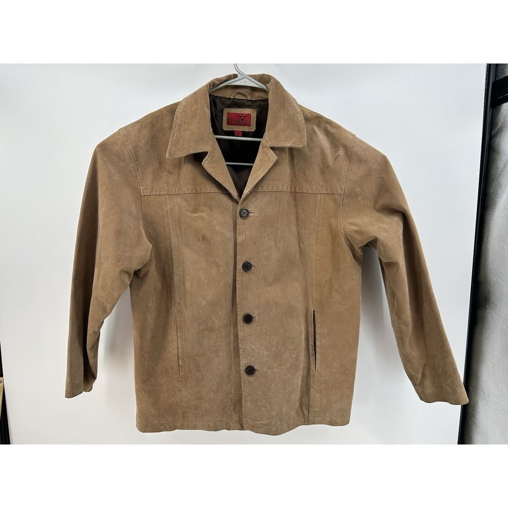 Vintage Redsand Hi-Coastal Light Brown Leather Jacket Size Large